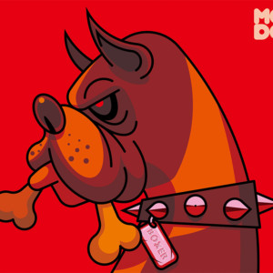 A2額付アートポスター ボクサー