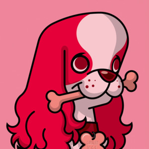 A3額付アートポスター キャバリア・K・S