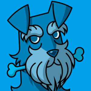 A3額付アートポスター ミニチュア・シュナウザー