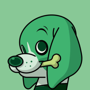 A3額付アートポスター ビーグル